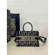 Christian Dior Mini Book Tote Bag  with Strap S5573