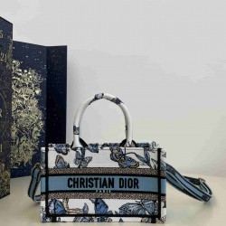 Christian Dior Mini Book Tote Bag  with Strap S5573