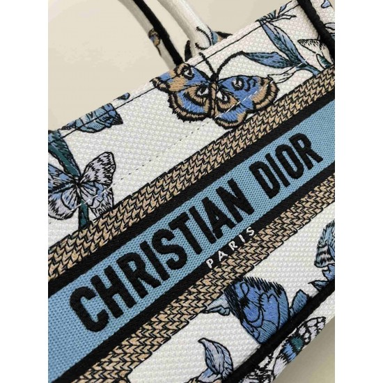 Christian Dior Mini Book Tote Bag  with Strap S5573