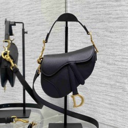 Christian Dior Mini Saddle Bag with Strap M0456