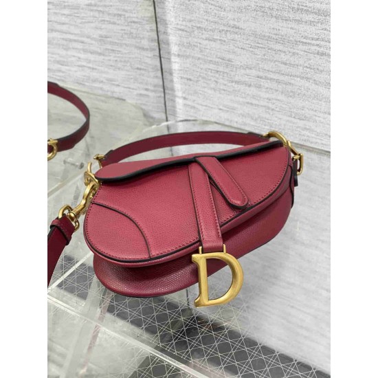 Christian Dior Mini Saddle Bag with Strap M0456