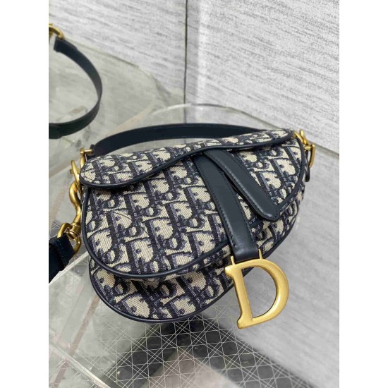 Christian Dior Mini Saddle Bag with Strap M0456