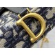 Christian Dior Saddle Pouch with Chain S5907