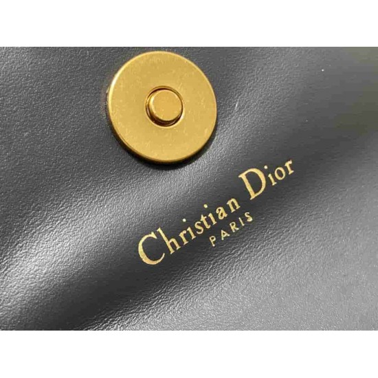 Christian Dior Saddle Pouch with Chain S5907