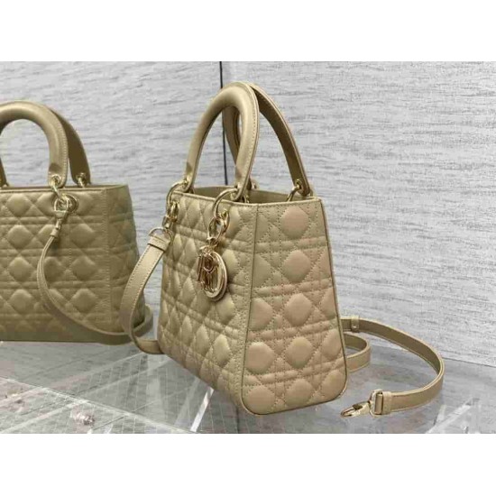 Christian Dior Medium Lady Dior Bag M0565