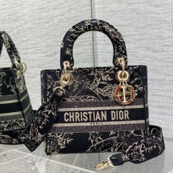 Christian Dior Medium Lady Dior Bag M0565