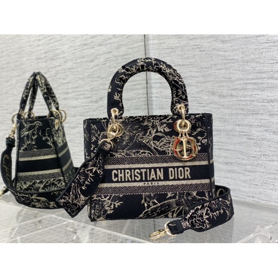 Christian Dior Medium Lady Dior Bag M0565