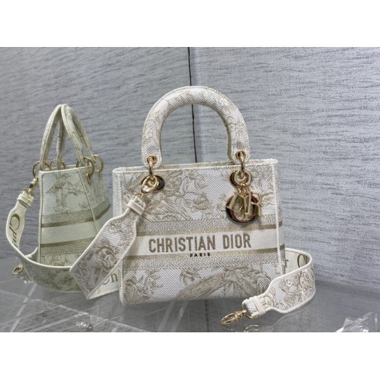 Christian Dior Medium Lady Dior Bag M0565