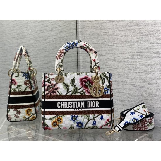 Christian Dior Medium Lady Dior Bag M0565