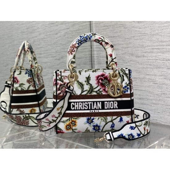 Christian Dior Medium Lady Dior Bag M0565