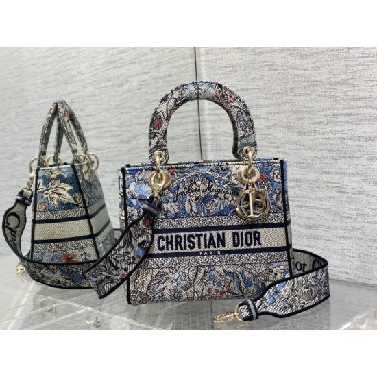 Christian Dior Medium Lady Dior Bag M0565