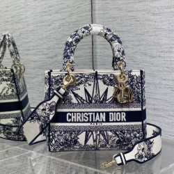 Christian Dior Medium Lady Dior Bag M0565