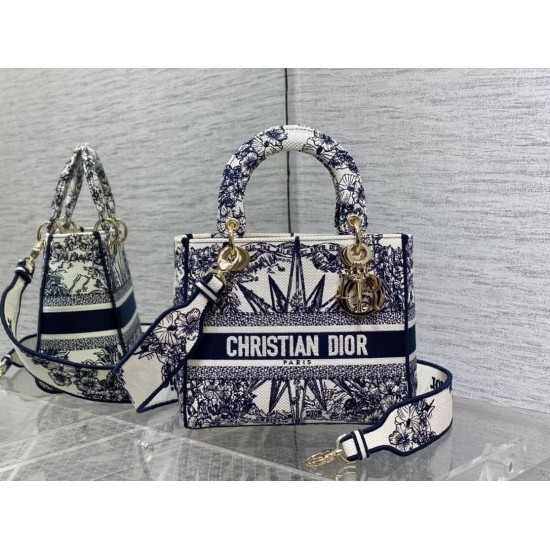 Christian Dior Medium Lady Dior Bag M0565