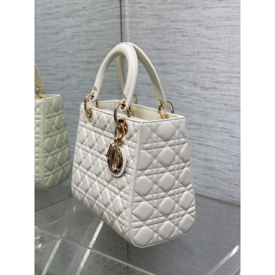 Christian Dior Medium Lady Dior Bag M0565