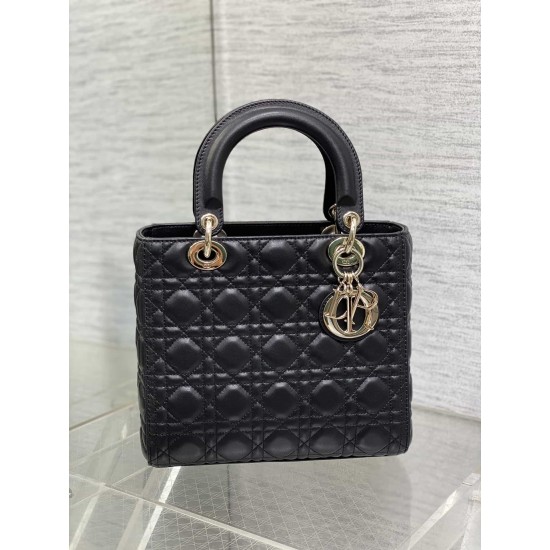 Christian Dior Medium Lady Dior Bag M0565