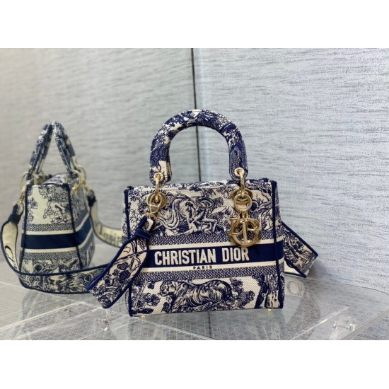 Christian Dior Medium Lady Dior Bag M0565