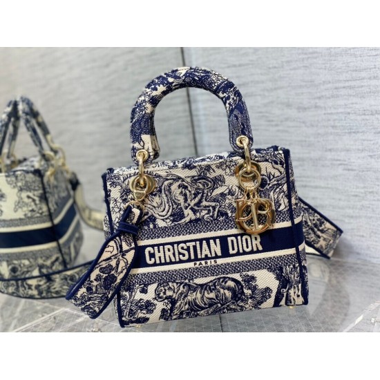 Christian Dior Medium Lady Dior Bag M0565