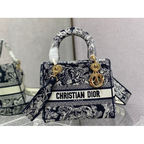 Christian Dior Medium Lady Dior Bag M0565