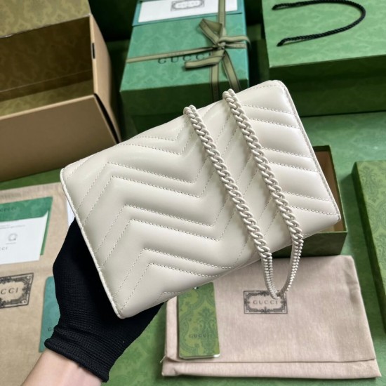 GG MARMONT MATELASSÉ MINI BAG 474575