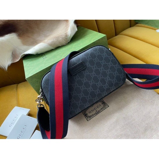 GG BLACK CROSSBODY BAG 574886