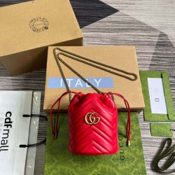 GG MARMONT MINI BUCKET BAG 575163