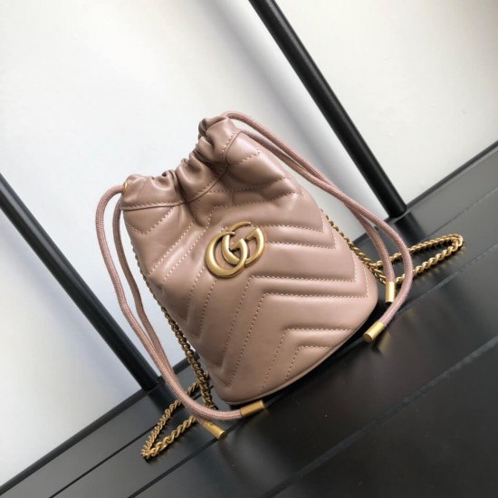 GG MARMONT MINI BUCKET BAG 575163