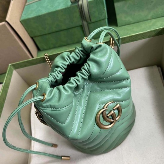 GG MARMONT MINI BUCKET BAG 575163