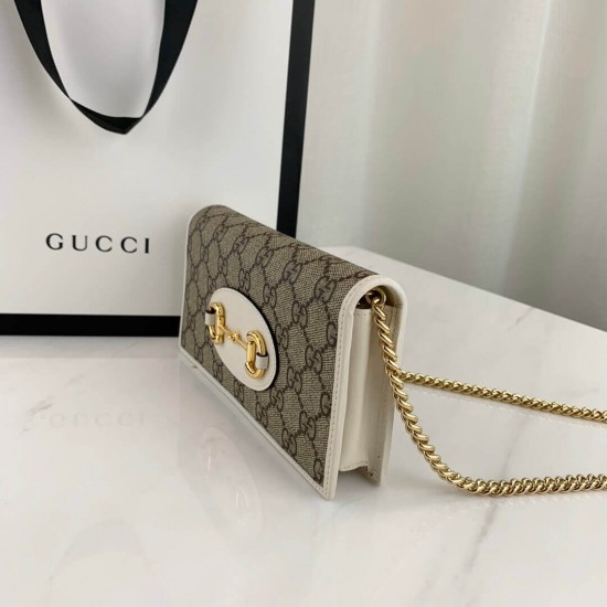 GUCCI HORSEBIT 1955 WALLET WITH CHAIN 621892