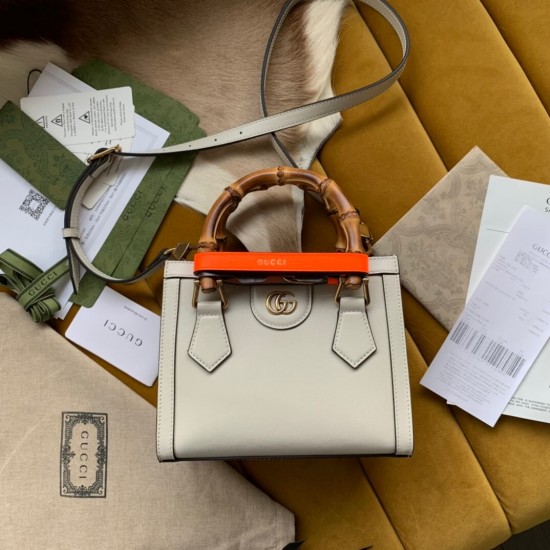 GUCCI DIANA JUMBO GG MINI TOTE BAG 655661