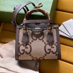 GUCCI DIANA JUMBO GG MINI TOTE BAG 655661