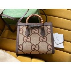 GUCCI DIANA JUMBO GG SMALL TOTE BAG 660195