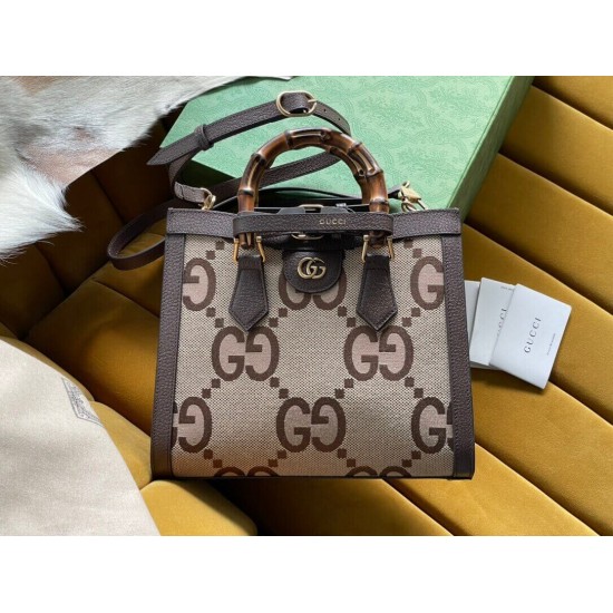 GUCCI DIANA JUMBO GG SMALL TOTE BAG 660195