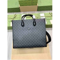 MEDIUM TOTE BAG WITH INTERLOCKING G 674148