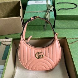 GG MARMONT HALF-MOON-SHAPED MINI BAG 699514