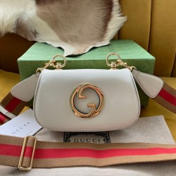 GUCCI Mini Blondie Leather Crossbody Bag 698643