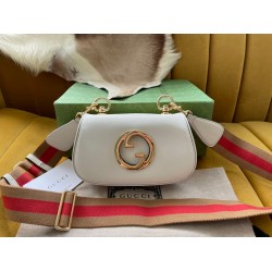 GUCCI Mini Blondie Leather Crossbody Bag 698643