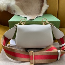 GUCCI Mini Blondie Leather Crossbody Bag 698643