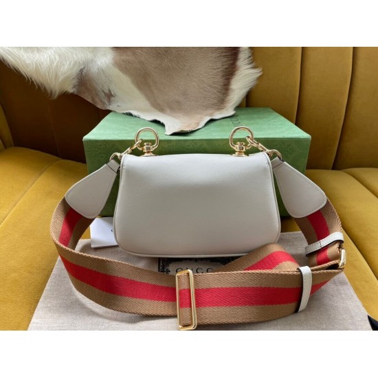 GUCCI Mini Blondie Leather Crossbody Bag 698643