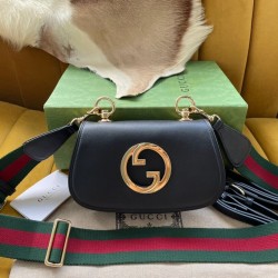 GUCCI Mini Blondie Leather Crossbody Bag 698643