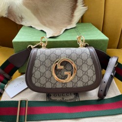 GUCCI Mini Blondie Leather Crossbody Bag 698643