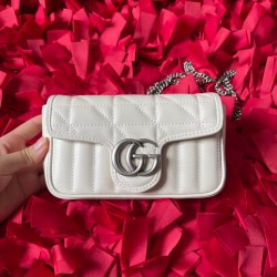 GG MARMONT LEATHER SUPER MINI BAG 476433