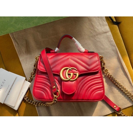 GG MARMONT MINI TOP HANDLE BAG 547260