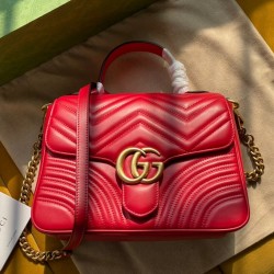 GG MARMONT SMALL TOP HANDLE BAG  498110