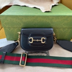 Gucci Horsebit 1955 Shoulder Strap Wallet Bag  699760