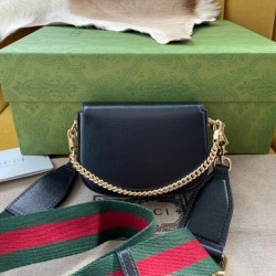 Gucci Horsebit 1955 Shoulder Strap Wallet Bag  699760