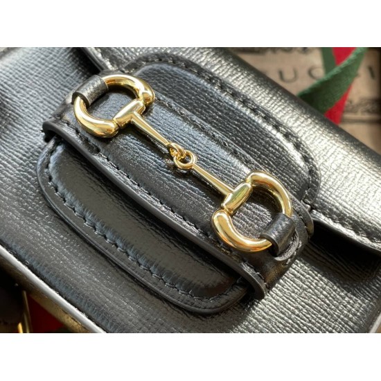 Gucci Horsebit 1955 Shoulder Strap Wallet Bag  699760