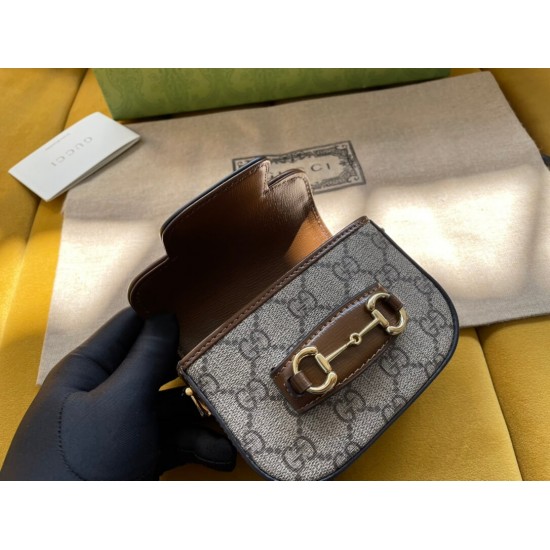 Gucci Horsebit 1955 Shoulder Strap Wallet Bag  699760