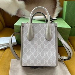 MINI TOTE BAG WITH INTERLOCKING G 671623