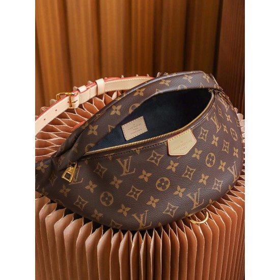 Louis Vuitton Classic Monogram Zipper Crossbody Bag M43644