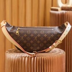 Louis Vuitton Classic Monogram Zipper Crossbody Bag M43644